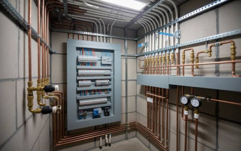 Electrical and plumbing systems installed in New Jersey property