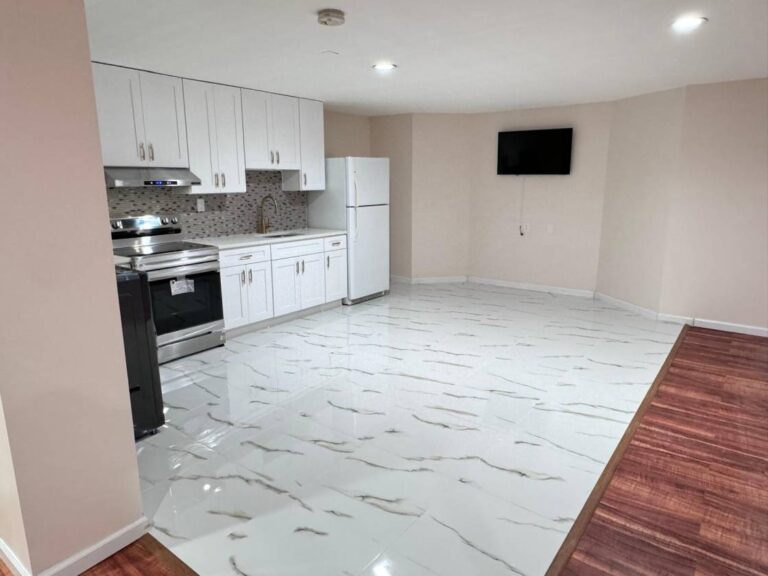 Flooring and tile installation in New Jersey home